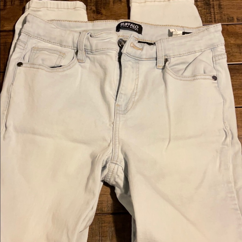 Mid rise jean Capri